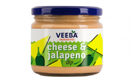 Veeba Cheese & Jalapeno Dip   Glass Jar  300 grams